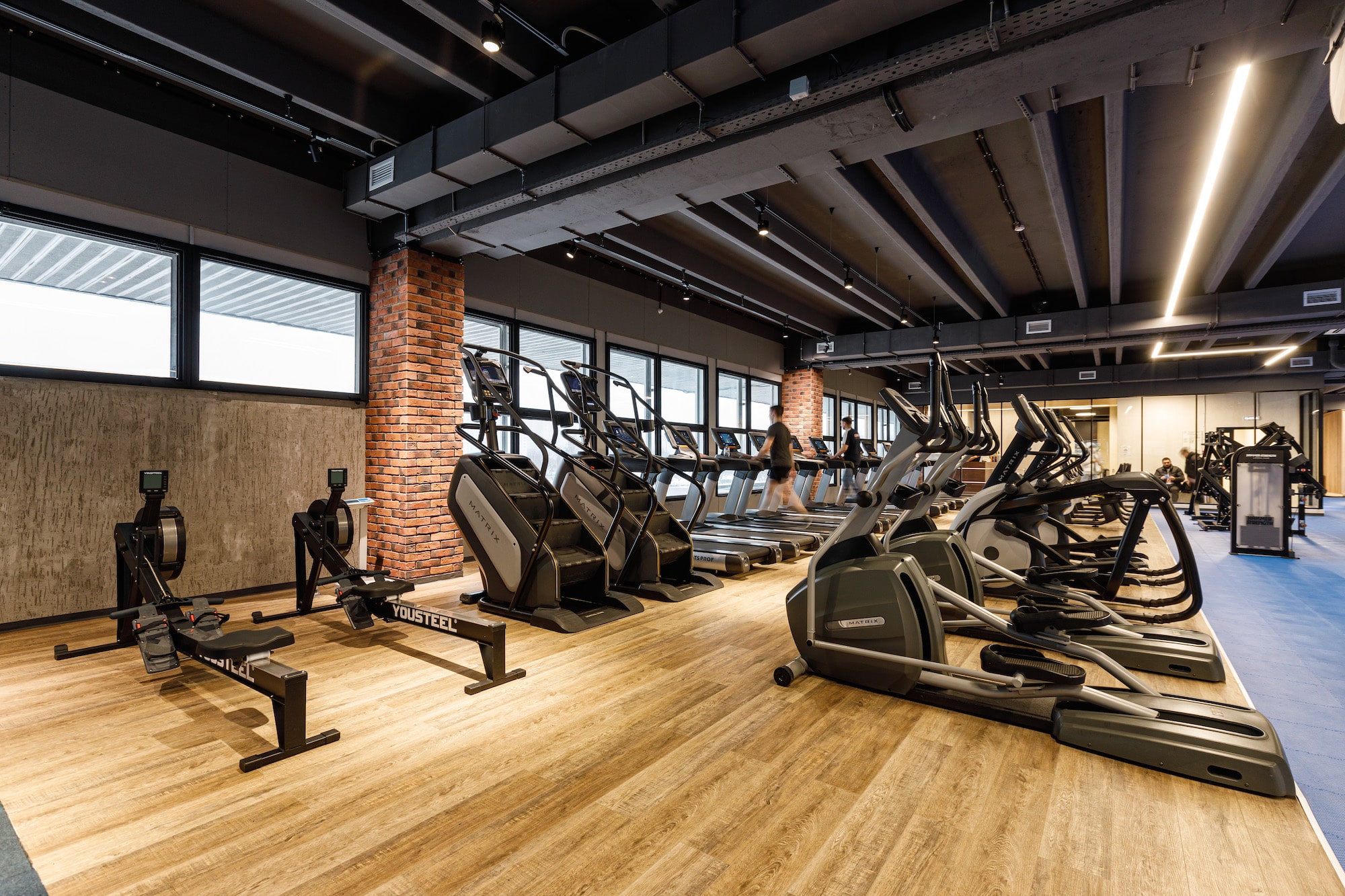 Abstract representation of physical strength and focus